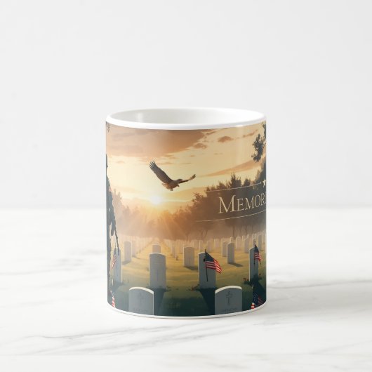 Memorial Day Tribute Artwork - Eerbetoon aan Ameri Koffiemok (Center)