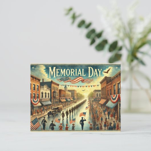 Memorial Day (VS) Briefkaart (Staand voorkant)