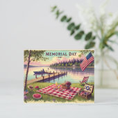 Memorial Day (VS) Briefkaart (Staand voorkant)