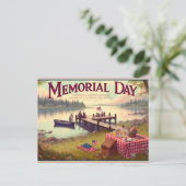 Memorial Day (VS) Briefkaart (Staand voorkant)