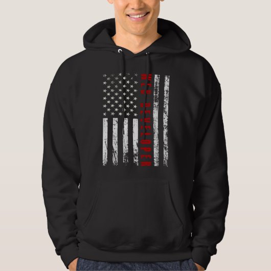 Memorial Day web developer usa flag Hoodie (Voorkant)