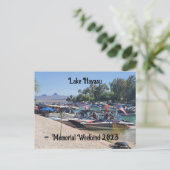 Memorial Day Weekend in Lake Havasu Briefkaart (Staand voorkant)