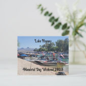 Memorial Day Weekend in Lake Havasu Feestdagenkaart (Staand voorkant)