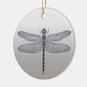 Memorial Dragonfly Ornamed with Quote Keramisch Ornament (Links)