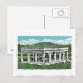 Memorial Entrance at Battlefield Cemetery Uitzicht Briefkaart (Voorkant / Achterkant)