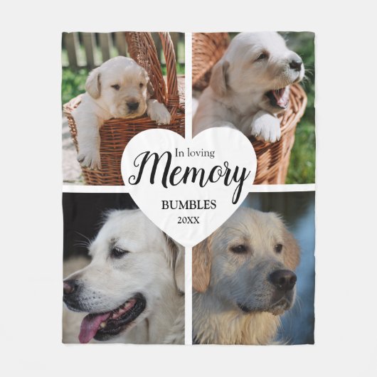 Memorial Fleece Deken (Voorkant)