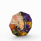 Memorial Flower Design Acrylfoto Block HAMbWG Fotoblokken (Links)