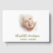 Memorial Folie Guestbook Gastenboek (Voorkant)