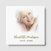 Memorial Folie Guestbook Gastenboek (Voorkant)