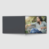 Memorial Forever hoort eenvoudige moderne foto Gastenboek (Volledig)