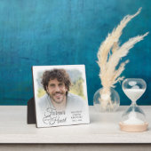 Memorial FOREVER IN MY HEART Photo Keepomwille Fotoplaat (Insitu)