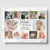 Memorial FOREVER IN ONZE HARTS 12 Fotocollage Gastenboek (Voorkant)