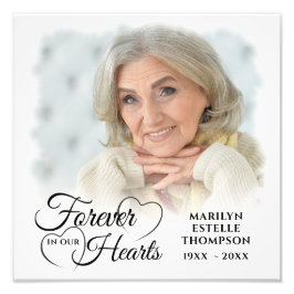 Memorial FOREVER IN ONZE HARTS 2 Foto's Foto Afdruk