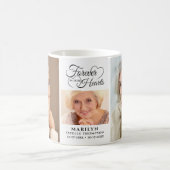 Memorial FOREVER IN ONZE HARTS 3 Foto Keepslag Koffiemok (Center)