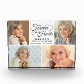 Memorial FOREVER IN ONZE HARTS 4 Foto Keepslag (Voorkant)