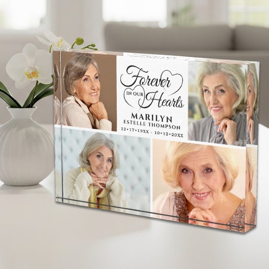 Memorial FOREVER IN ONZE HARTS 4 Foto Keepslag