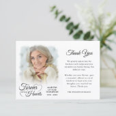 Memorial FOREVER IN ONZE HEARTS Foto Bedankkaart (Staand voorkant)