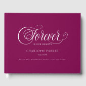 Memorial "FOREVER IN OUR HEARTS"  Berry Gastenboek (Voorkant)