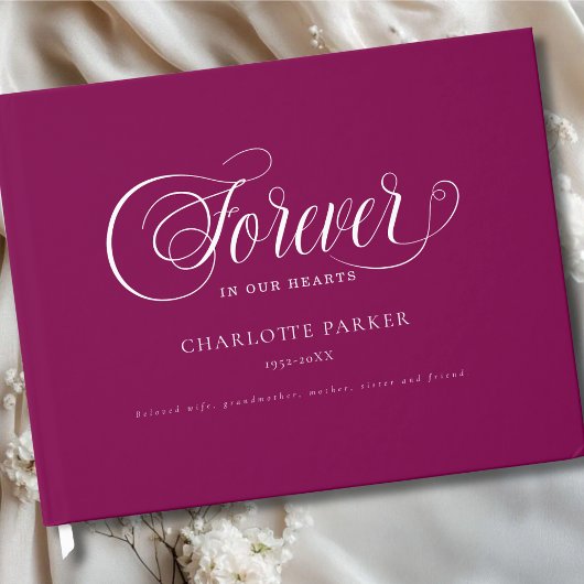 Memorial "FOREVER IN OUR HEARTS"  Berry Gastenboek