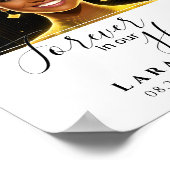 Memorial Forever in Our Hearts Poster (Hoek)