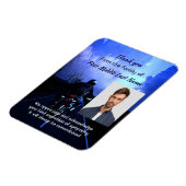 Memorial Foto Dank u Motorfiets Biker Magneet (Linkerzijde)