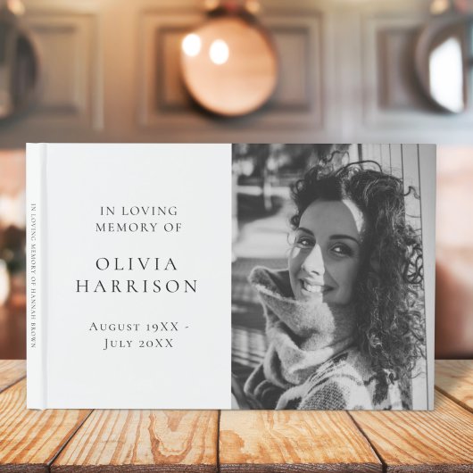 Memorial Foto | Elegant klassiek in het liefdevol Gastenboek