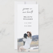 Memorial Foto | Funeral Favor Poem Prayer Card (Voorkant)