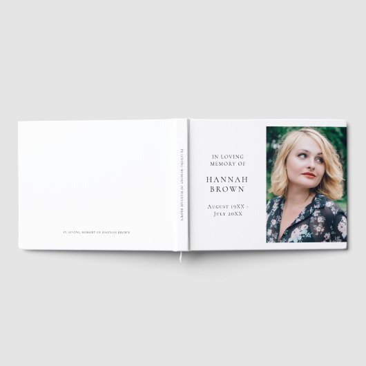 Memorial Foto | In het liefhebben van geheugen Mod Gastenboek (Volledig)