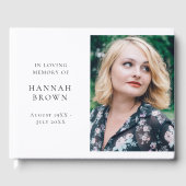Memorial Foto | In het liefhebben van geheugen Mod Gastenboek (Voorkant)