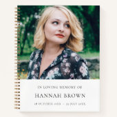 Memorial Foto | In het liefhebben van geheugen Mod Notitieboek (Voorkant)