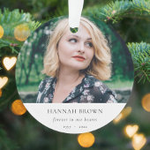 Memorial Foto | In het liefhebben van geheugen Mod Ornament