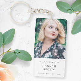 Memorial Foto | In het liefhebben van geheugen Mod Sleutelhanger