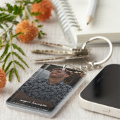 Memorial Foto | In het liefhebben van het moderne  Sleutelhanger (Voorkant Rechts)