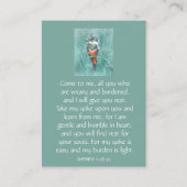 Memorial Foto Prayer Kingfisher Visitekaartje (Voorkant)