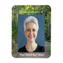 Memorial Foto Prayer Path Trail Forest Treils Magneet