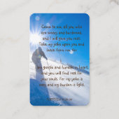 Memorial Foto Prayer Skiing Skier Ski Mountain Visitekaartje (Voorkant)