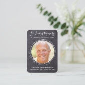 Memorial Foto Sympathie Poem Funeral Prayer Kaart Contactkaartje (Staand voorkant)