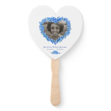 Memorial foto vergeten-me-niet hart programma