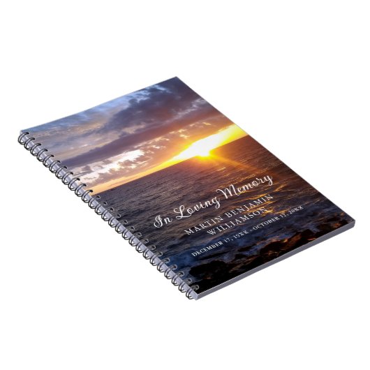 Memorial Funeral Book Notitieboek (Rechterzijde)