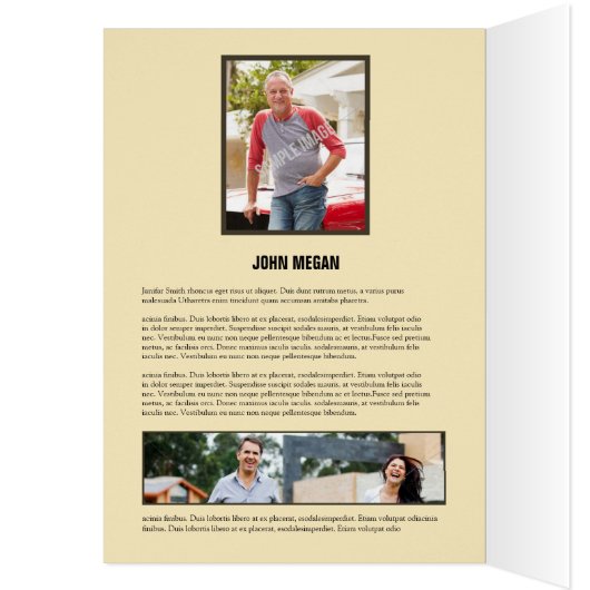 Memorial Funeral Brochure (Binnen (Links))