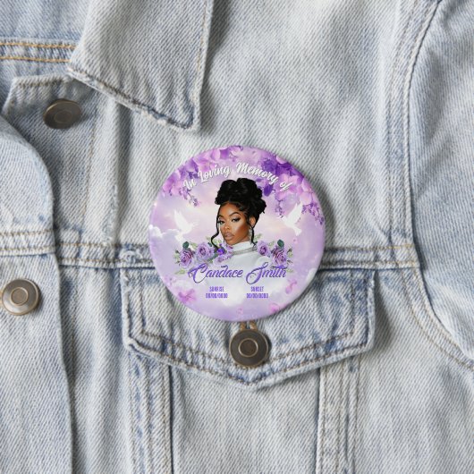 Memorial Funeral Button (In situ)