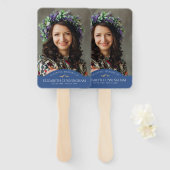 Memorial Funeral Classic Birds Photo Remembryo Handwaaier (Voorkant en achterkant)