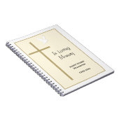 Memorial Funeral Gastenboek Notitieboek Cross Dove (Rechterzijde)