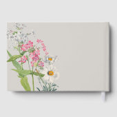 Memorial Funeral In Loving Memory Wildflowers Gastenboek (Achterkant)