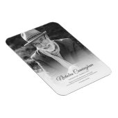 Memorial Funeral Modern Classic Simple Photo Magneet (Rechterzijde)