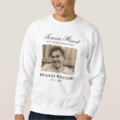 Memorial Funeral Photo Herdenking Trui (Voorkant)