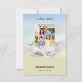 Memorial Funeral Program Card Kaart (Voorkant)