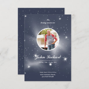 Memorial Funeral Program Card Kaart