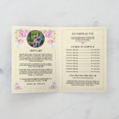 Memorial Funeral Programme Sjabloon (Binnen)