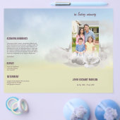 Memorial Funeral Programme Sjabloon Brochure (Enkel)